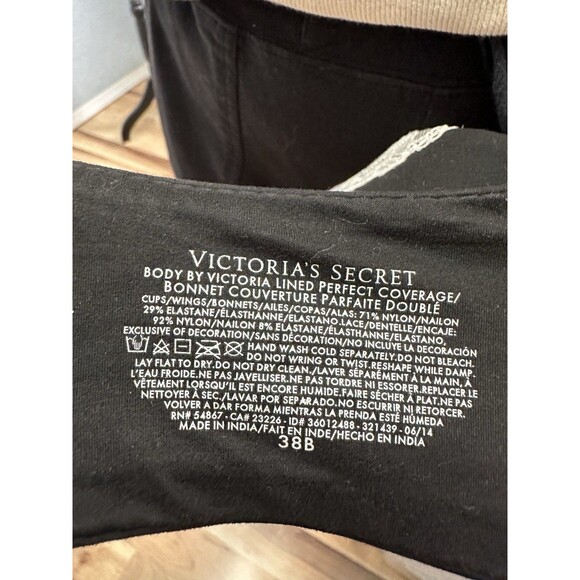 Victorias Secret 38B Body By Victoria Lined Perfect Coverage Bra - Picture 4 of 4